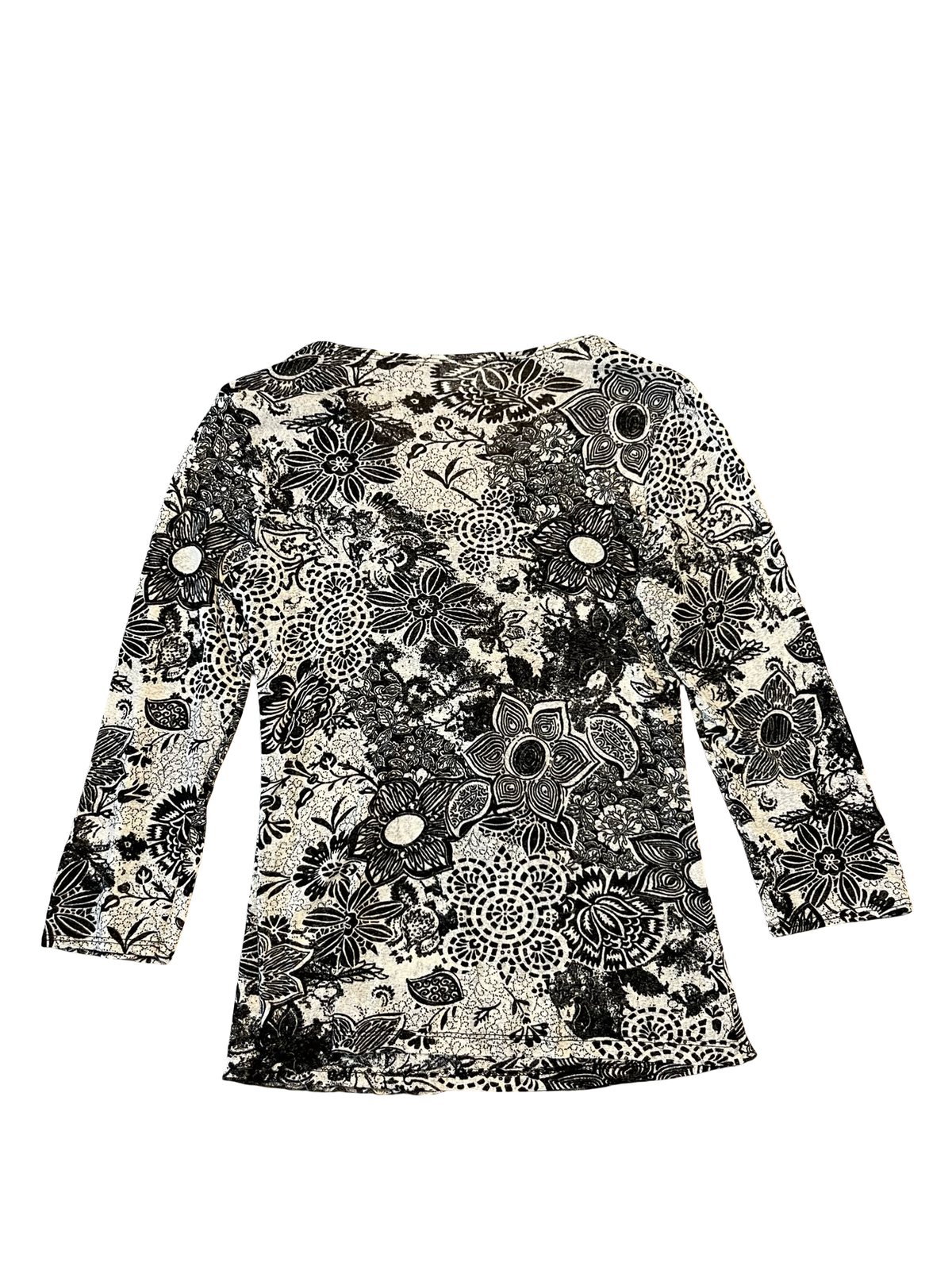 Wallis Petite Floral Wrap Top UK 10 Blouse
