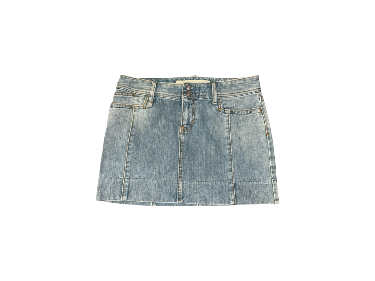 Y2K GAP Jeans Light Wash Denim Mini Skirt | 00s ukM