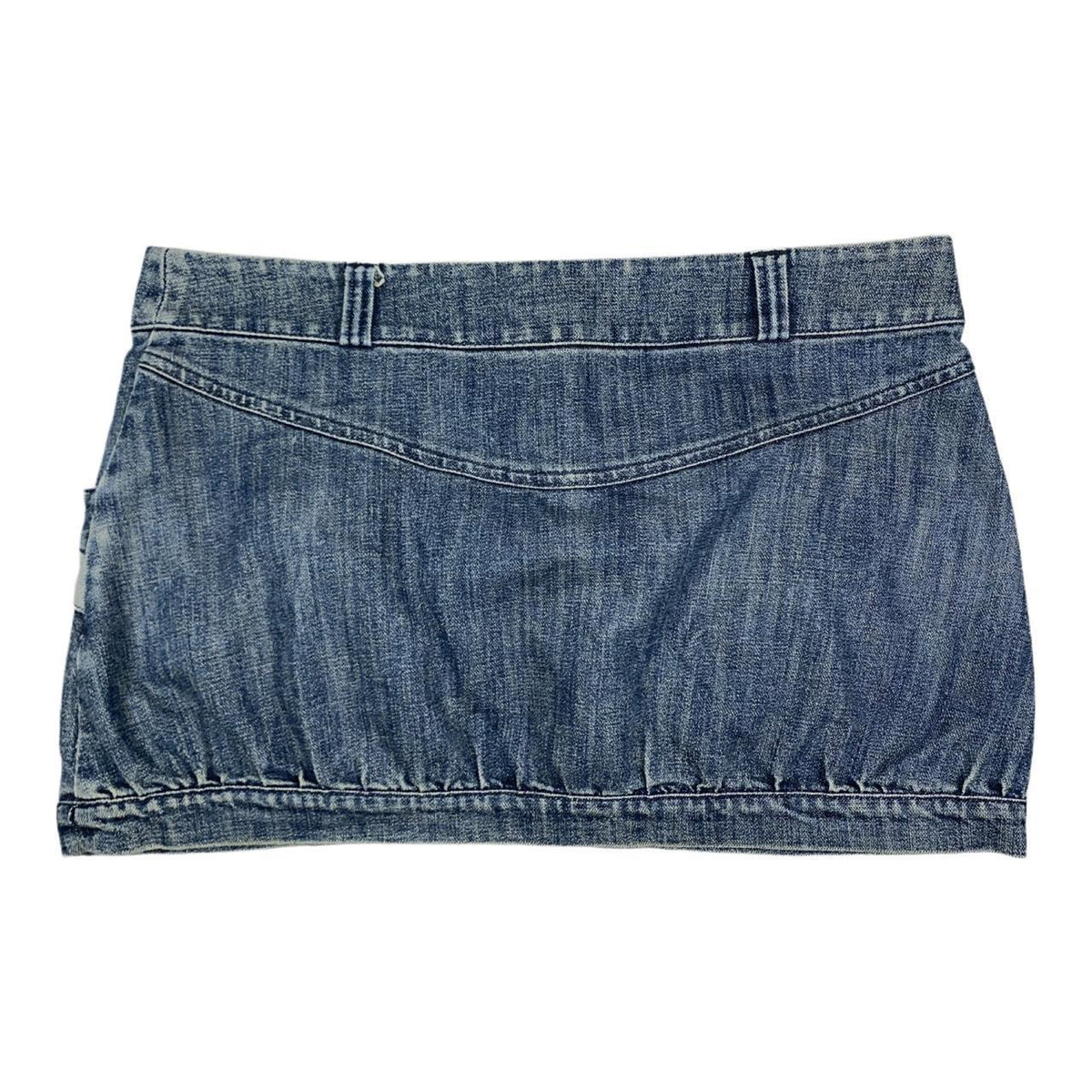 Super cute mini blue y2k Melville denim skirt ukL