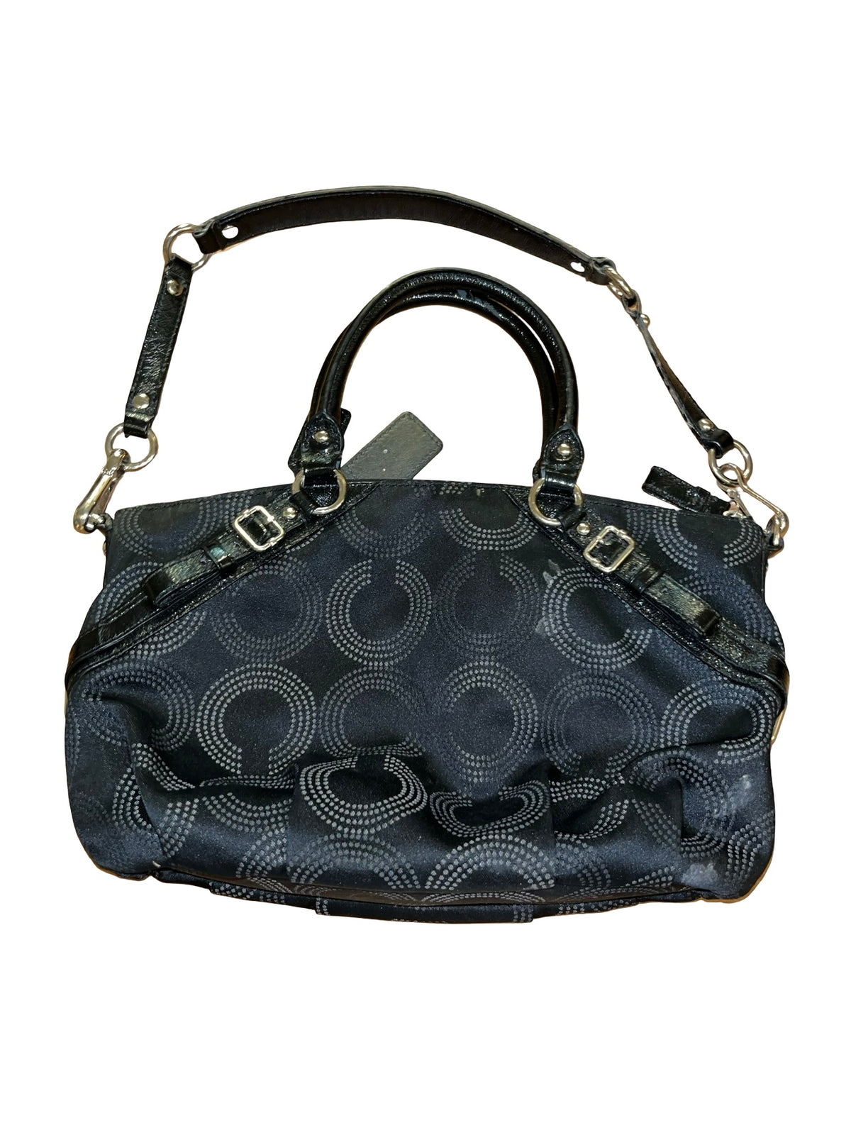Coach Black Shoulder Bag/Handbag Y2K Style
