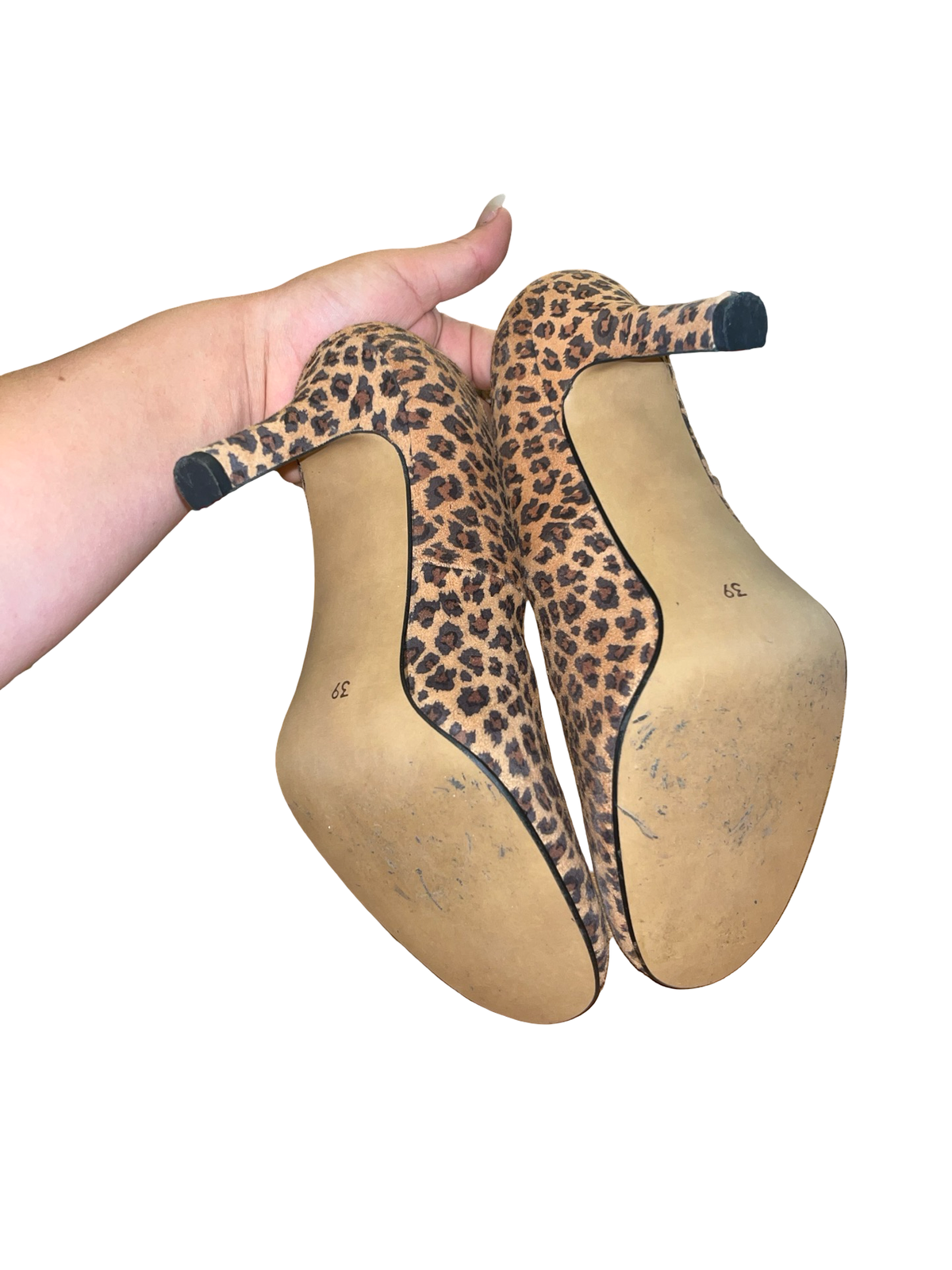 Ravel London Leopard Print Mary Jane Heels UK 6