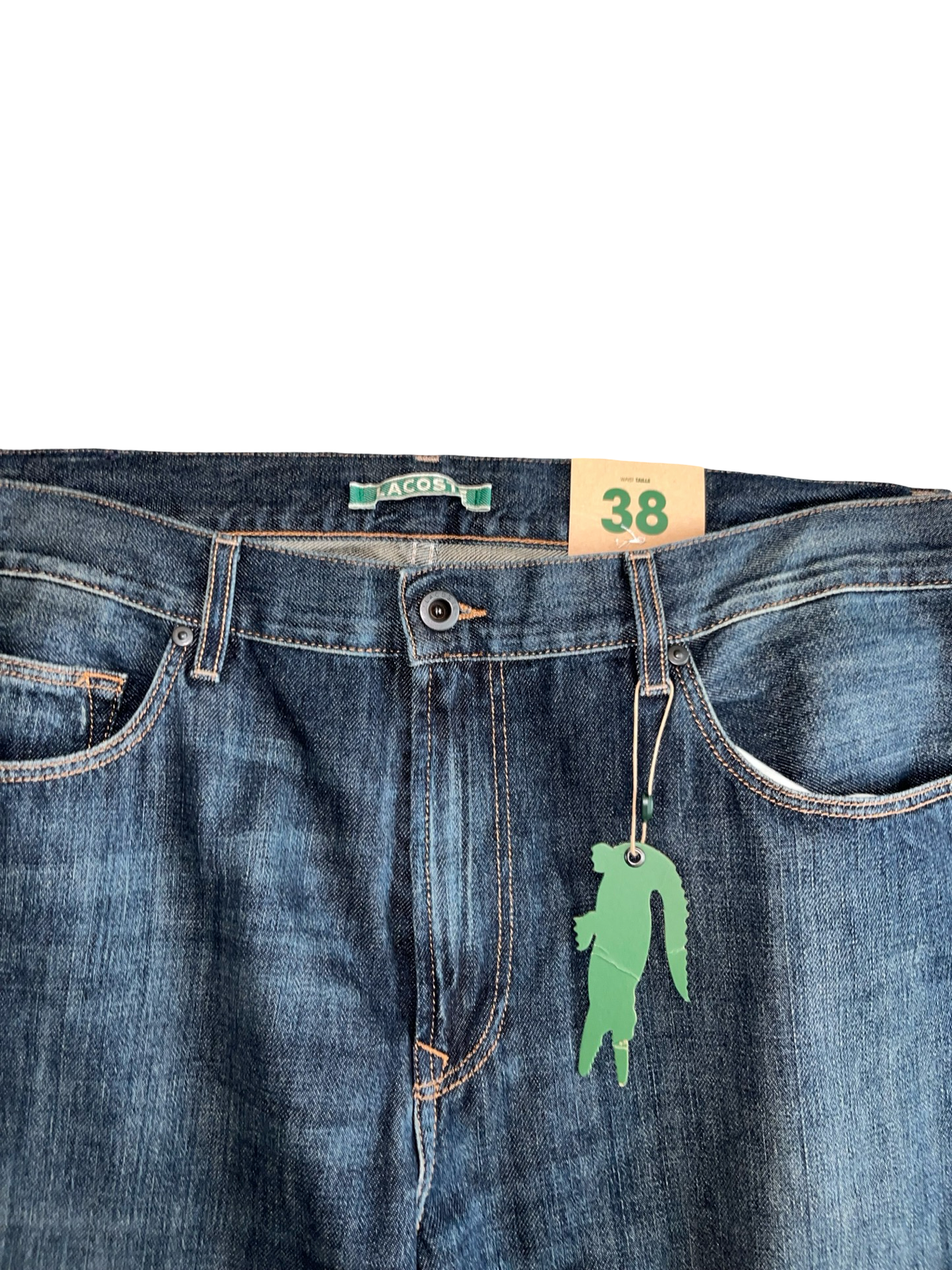 Lacoste Men’s Straight Leg Blue Jeans W38|L32 New With Tags