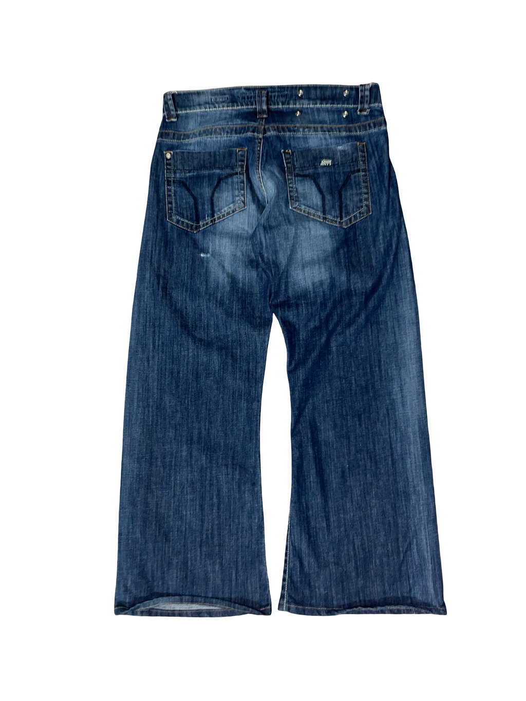 Miss Sixty Vintage Y2K Low Rise Wide Leg Jeans W32/L28