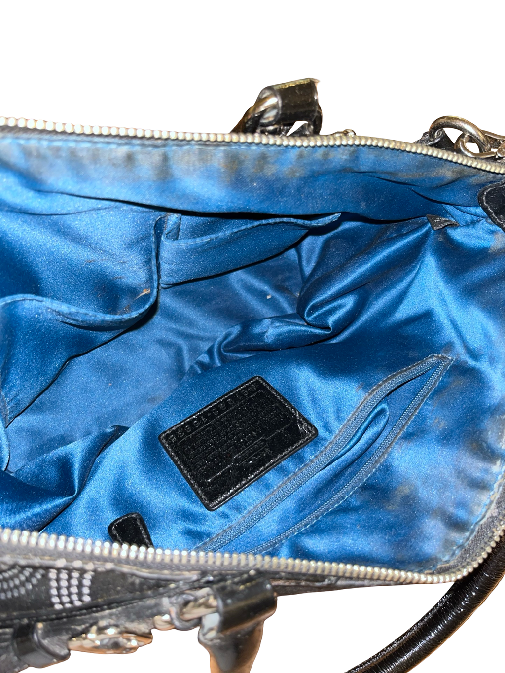 Coach Black Shoulder Bag/Handbag Y2K Style