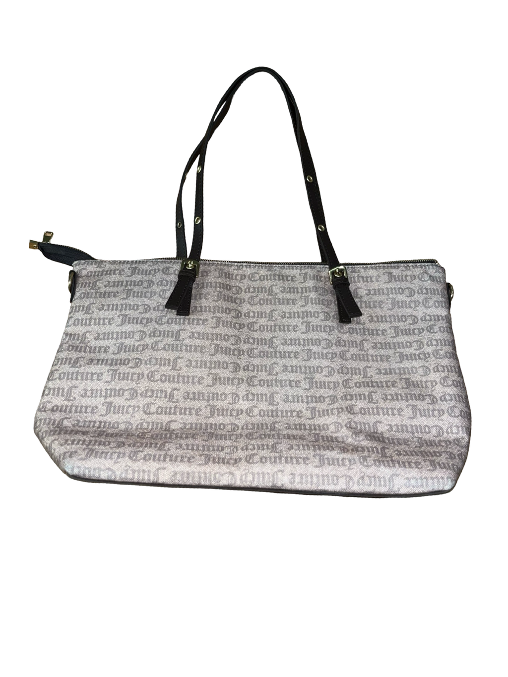 Juicy Couture Y2K “Hear Me Roar” Leopard Print Tote Bag