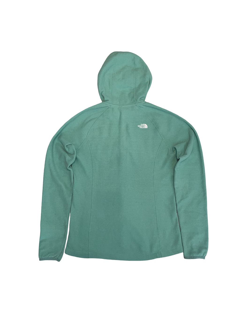 The North Face Green Full Zip Hooded Fleece Jacket Women’s Size M