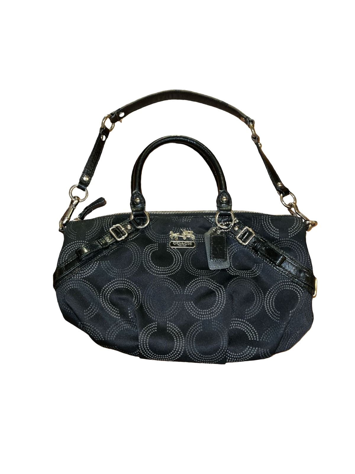 Coach Black Shoulder Bag/Handbag Y2K Style