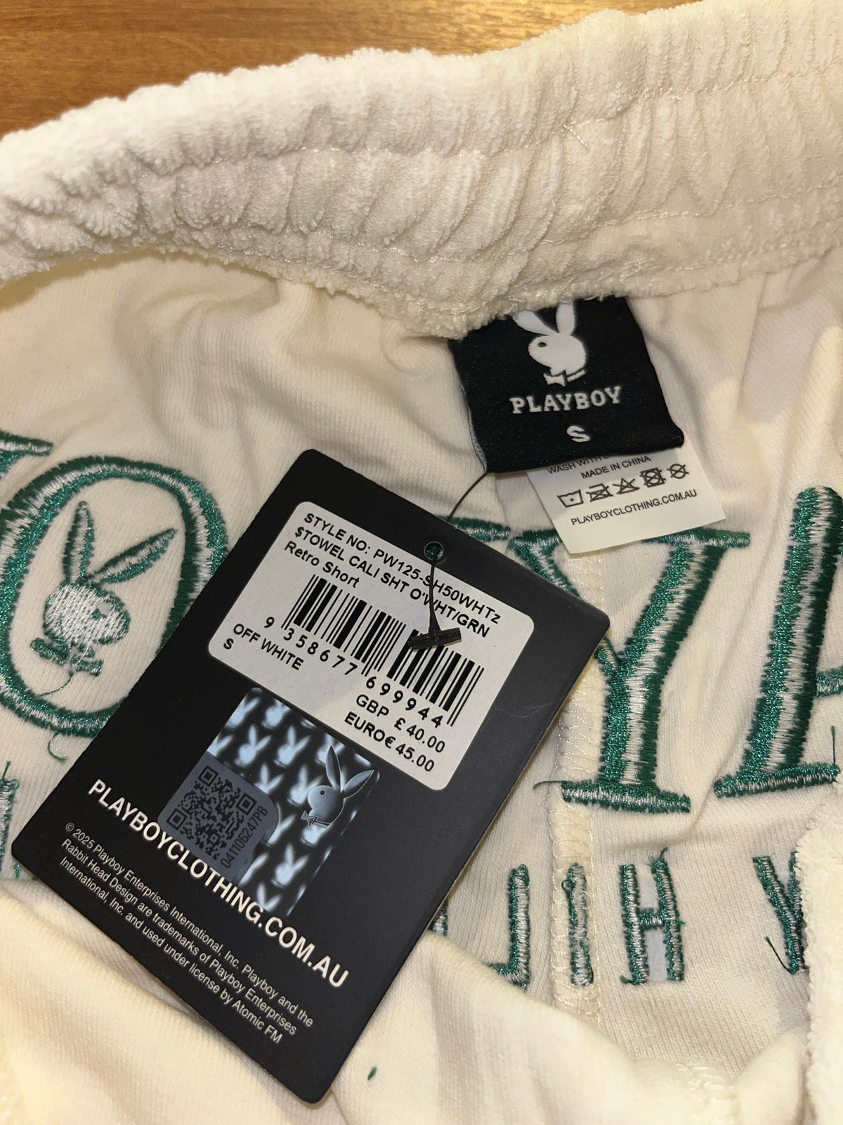 Playboy Beverly Hills Retro Shorts | Size S