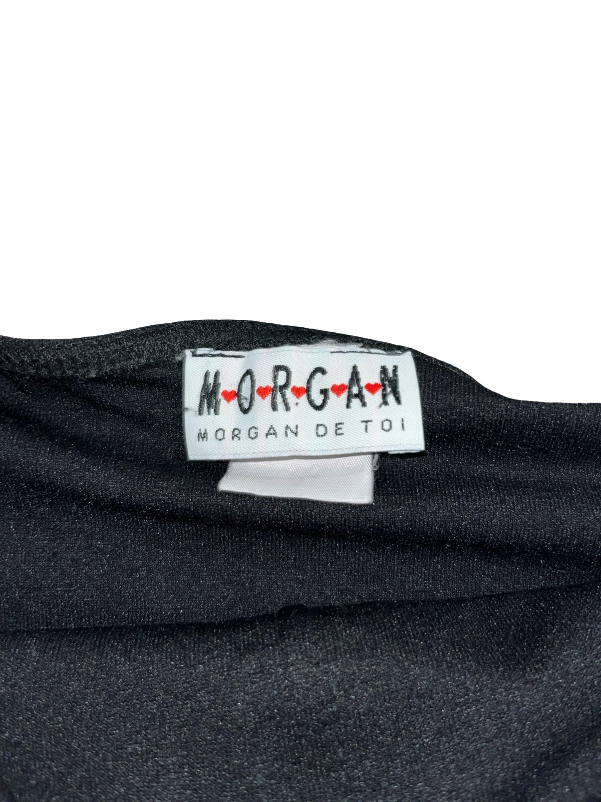 Y2K Morgan de Toi Black Pencil Midi Skirt | ukS