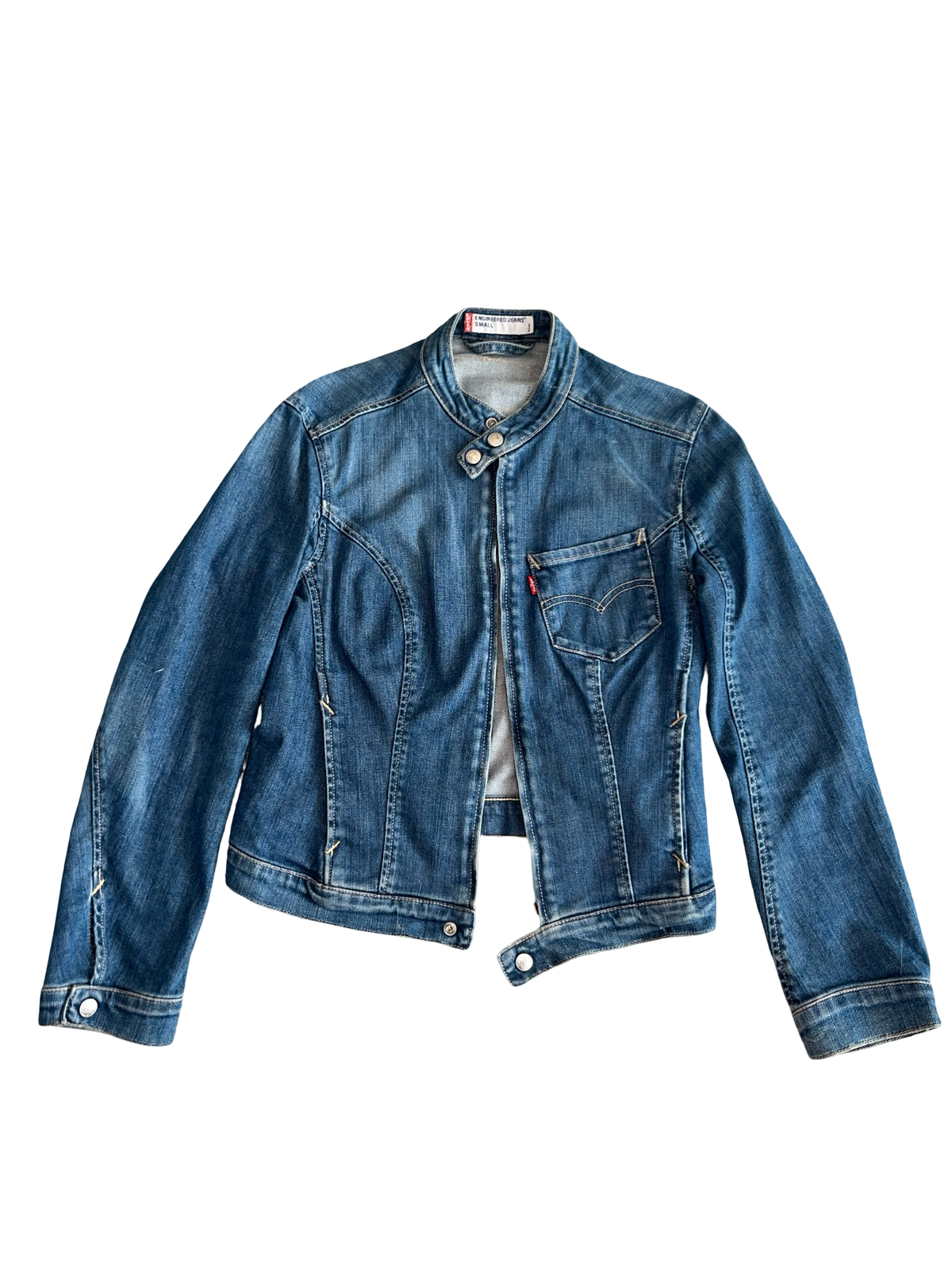 Vintage Levi’s Engineered Jeans Denim Jacket Size Small Y2K