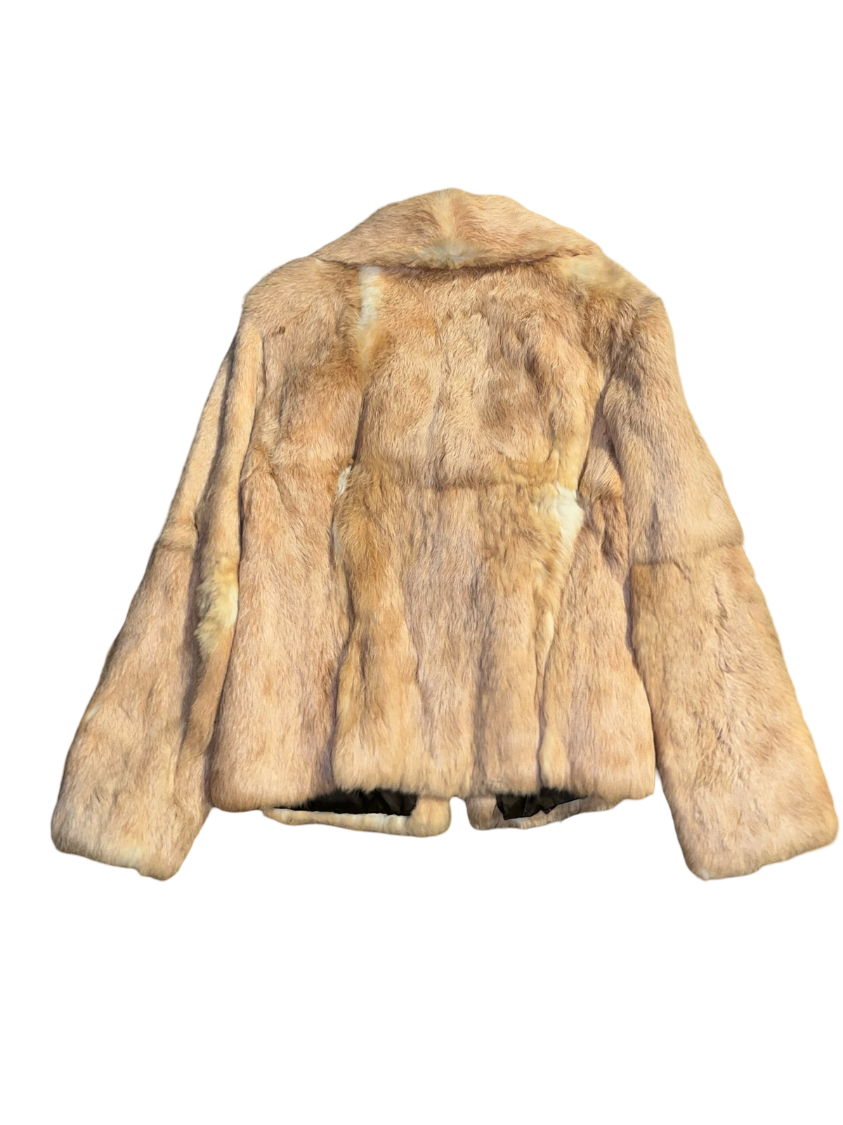 Vintage Real Coney Fur Jacket Coat 70s 80s