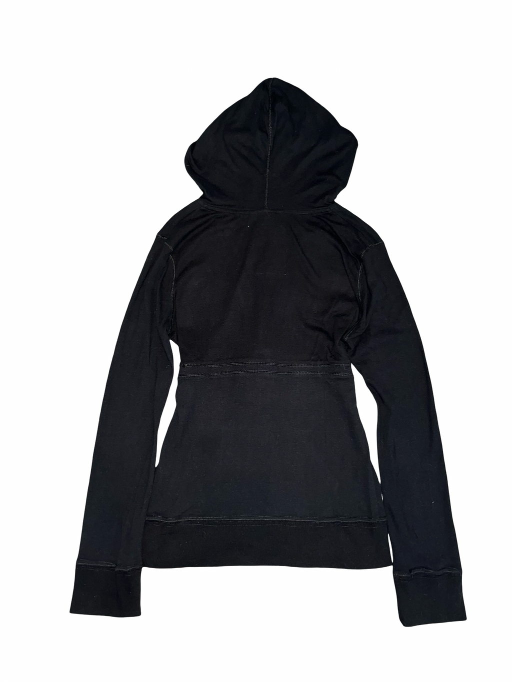 Vintage Playboy Black Hoodie Bunny Logo Y2K | Size 14