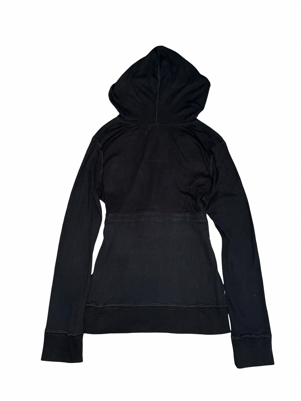 Vintage Playboy Black Hoodie Bunny Logo Y2K | Size 14