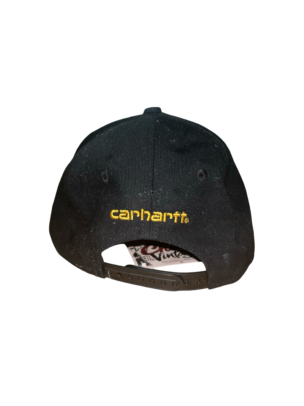 Carhartt Black Logo Snapback Cap