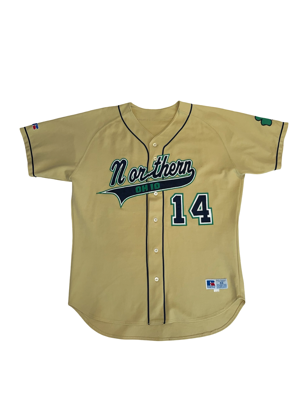 Vintage Russell Athletic Northern Ohio Baseball Jersey #14 – Size 48 / XL