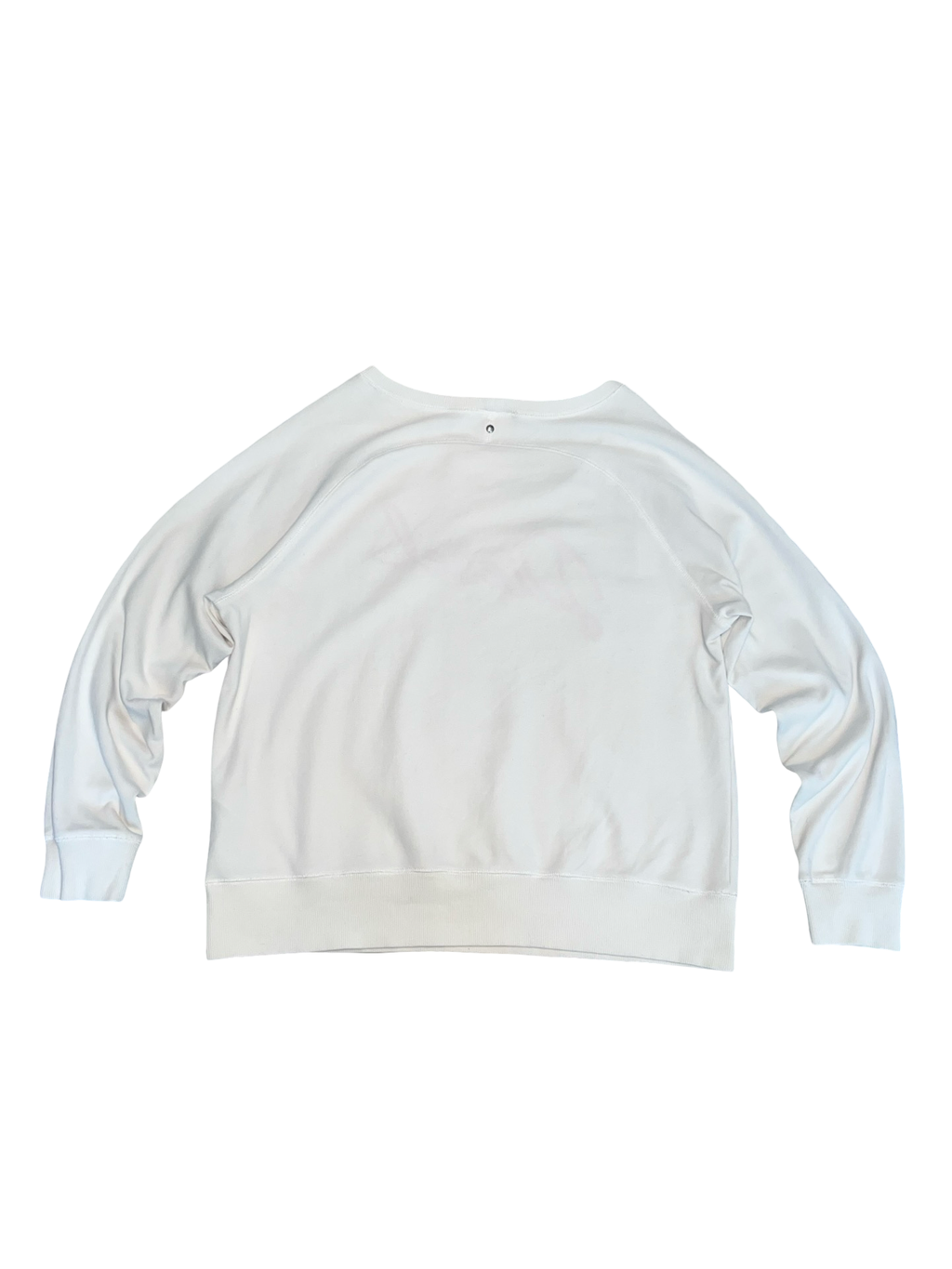 Diesel White Sweatshirt Pink Logo Y2K UkM