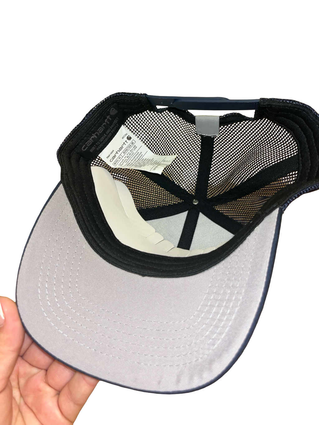 Carhartt Force Black & Navy Mesh Trucker Cap