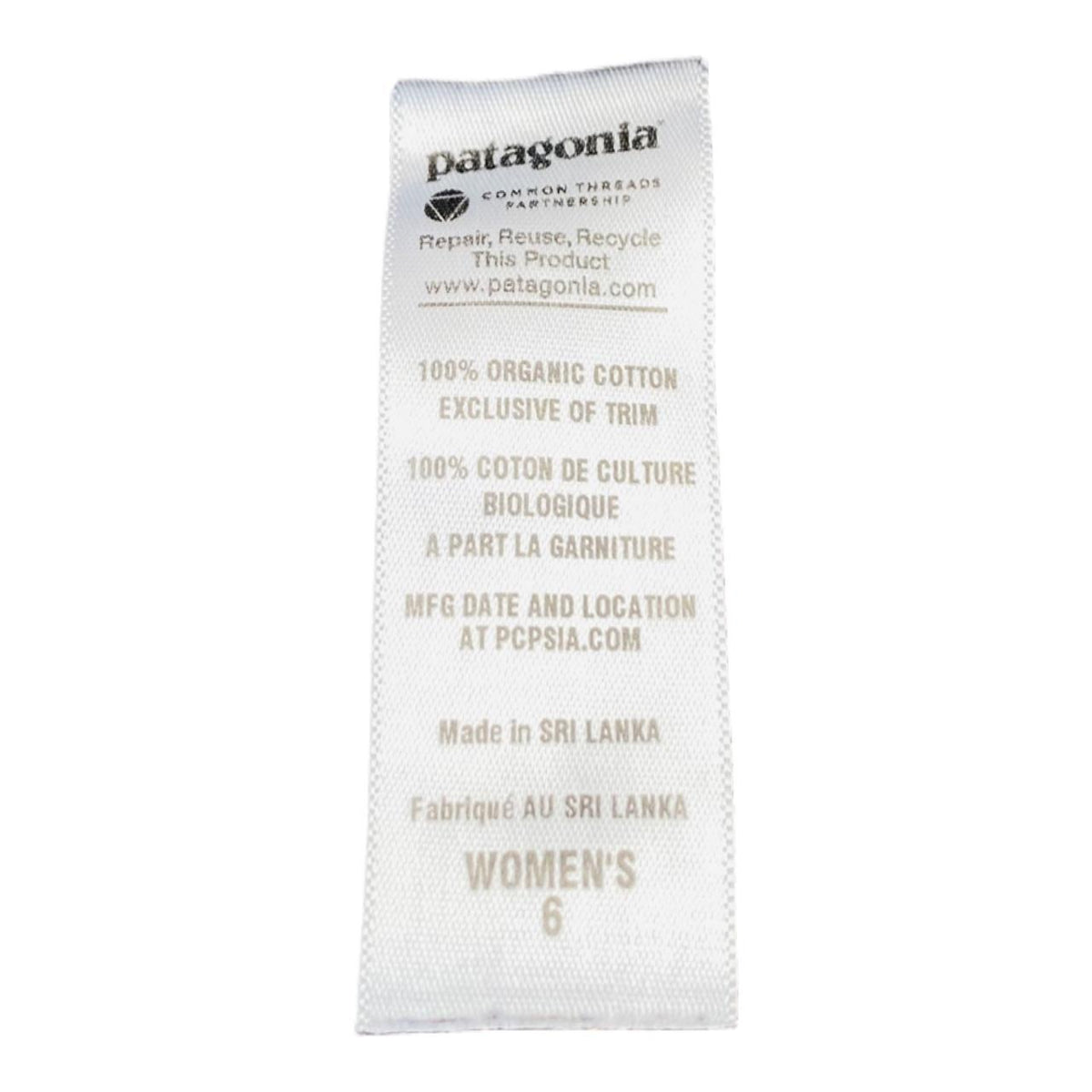 Patagonia women's organic cotton denim skirt uk6