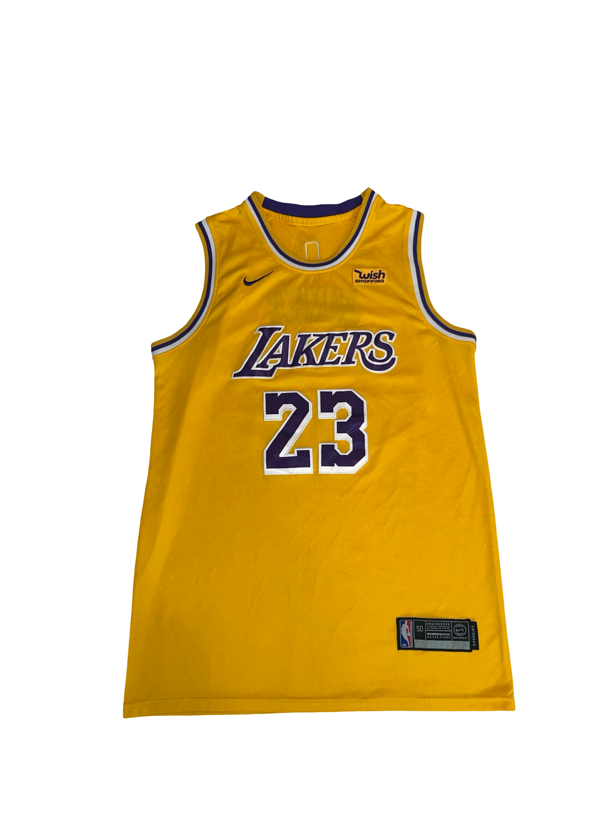 Nike NBA LA Lakers LeBron James #23 Swingman Jersey |Size L