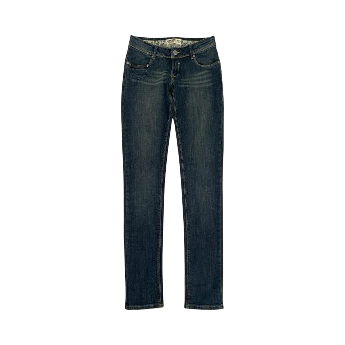 St.Lankis fashion y2k straight leg jeans ukS