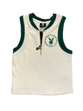 Playboy Casa Beverly Hills Terry Towelling Zip Tank Top XS