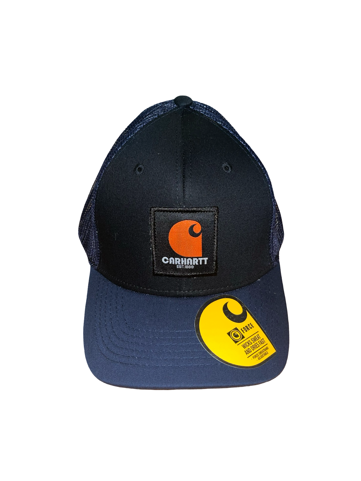 Carhartt Force Black & Navy Mesh Trucker Cap