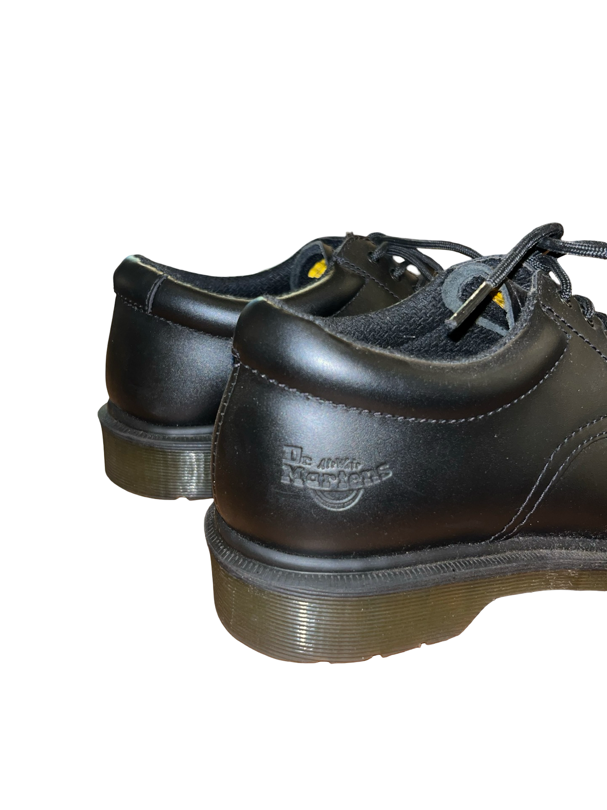 Dr. Martens Industrial Black Leather 3 Eye Shoes UK 6