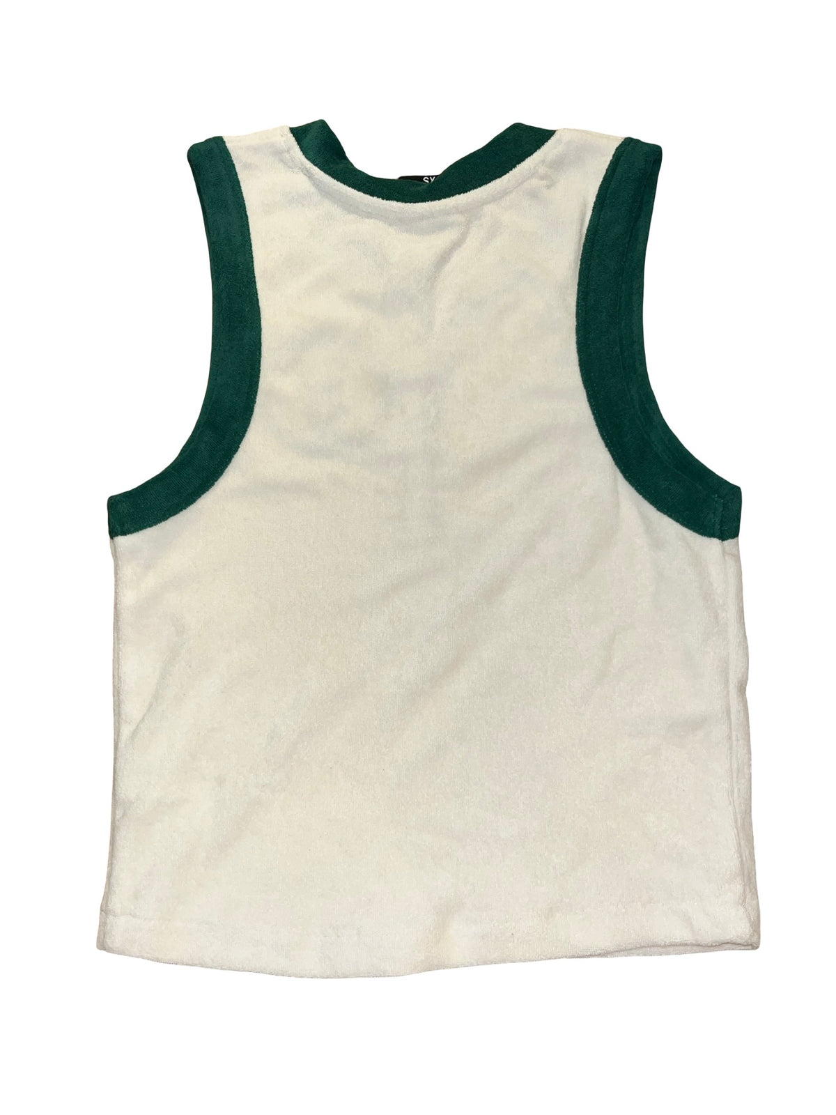 Playboy Casa Beverly Hills Terry Towelling Zip Tank Top XS