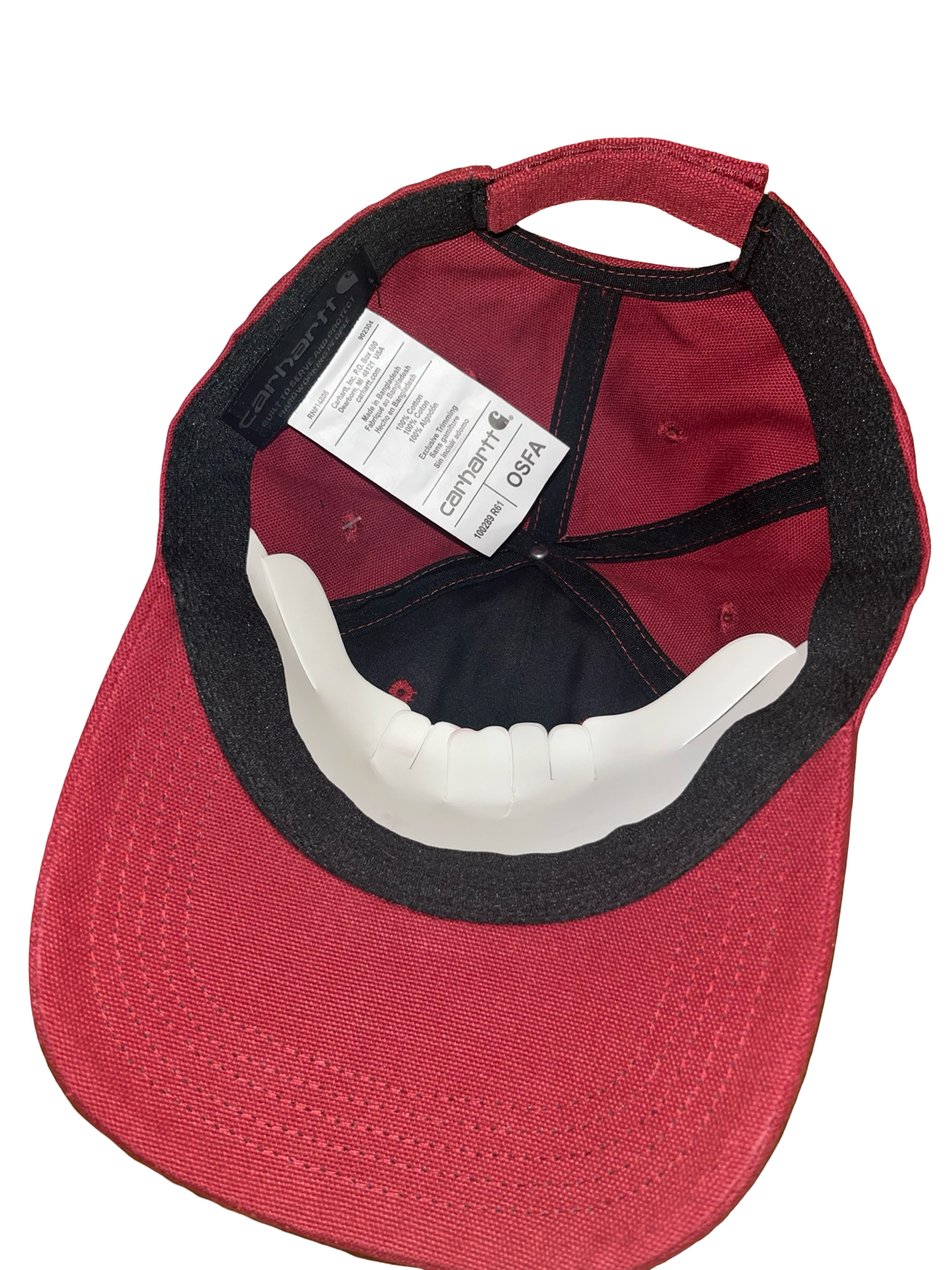 Carhartt Force Burgundy Logo Cap